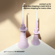 Ceramic Coil Candle Holder