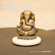 Metal Ganesha Sculpture
