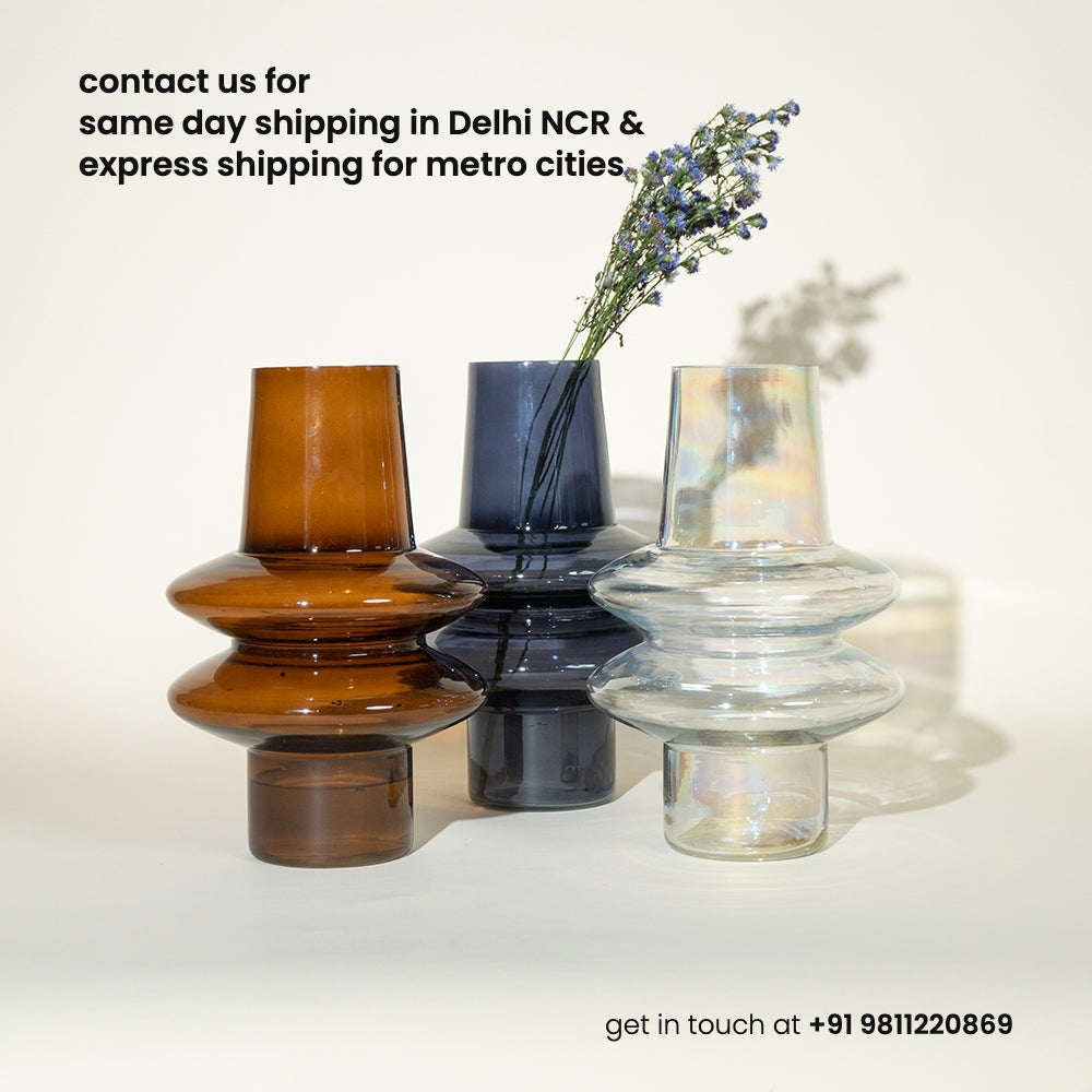 Ripple Glass Vase