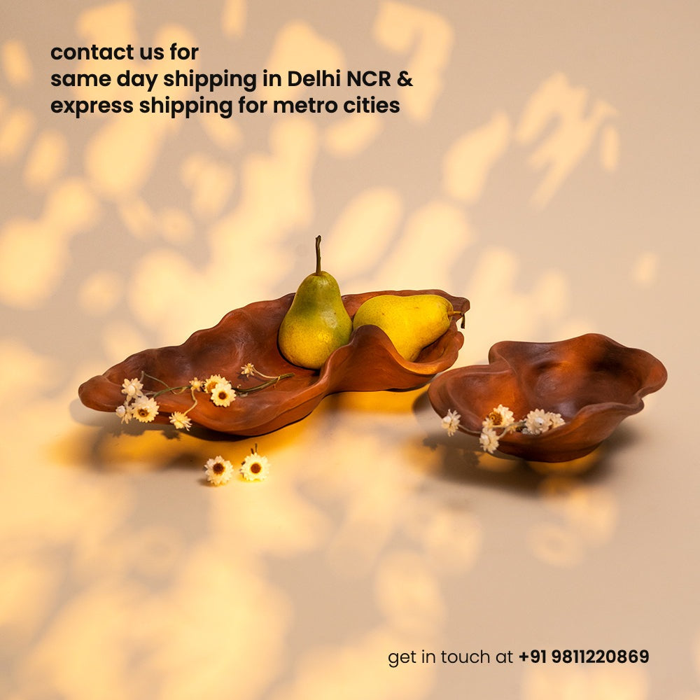 Terracotta Kai Organic Bowls