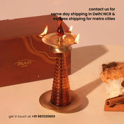 Muun Nilavilakku Oil Lamp