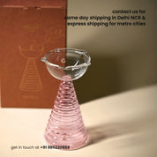 Muun Tall Glass Diya