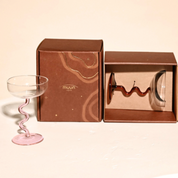 Swirl Cocktail Glasses