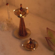 Muun Nilavilakku Oil Lamp