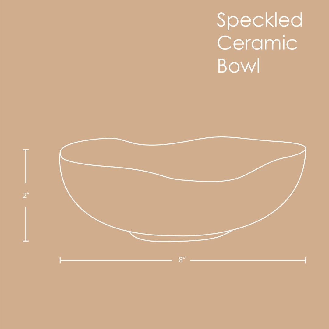 Speckled Ceramic Bowl