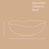 Speckled Ceramic Bowl