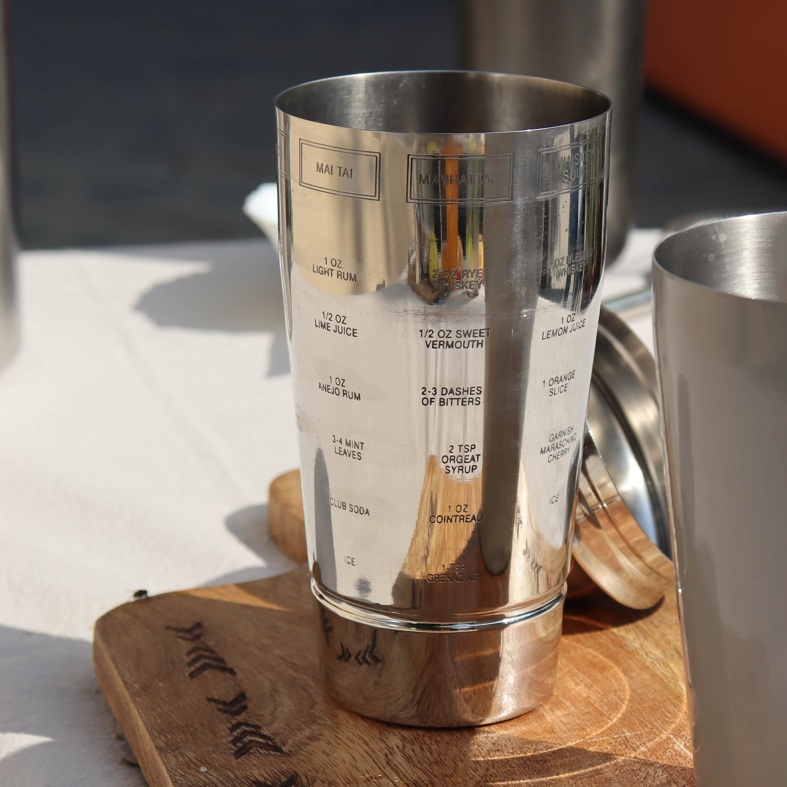Recipe Cocktail Shaker