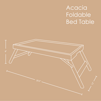 Foldable Bed Table