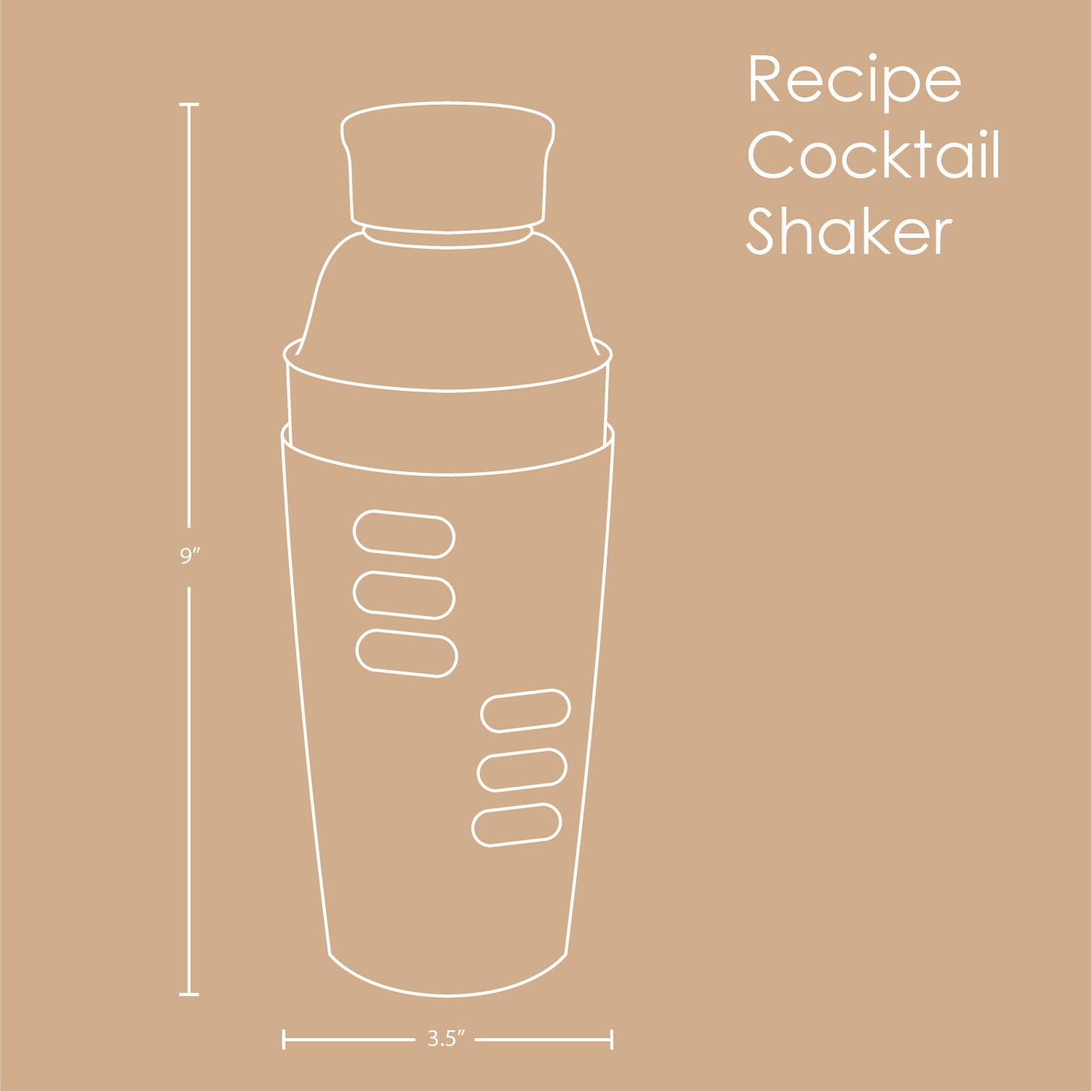 Recipe Cocktail Shaker