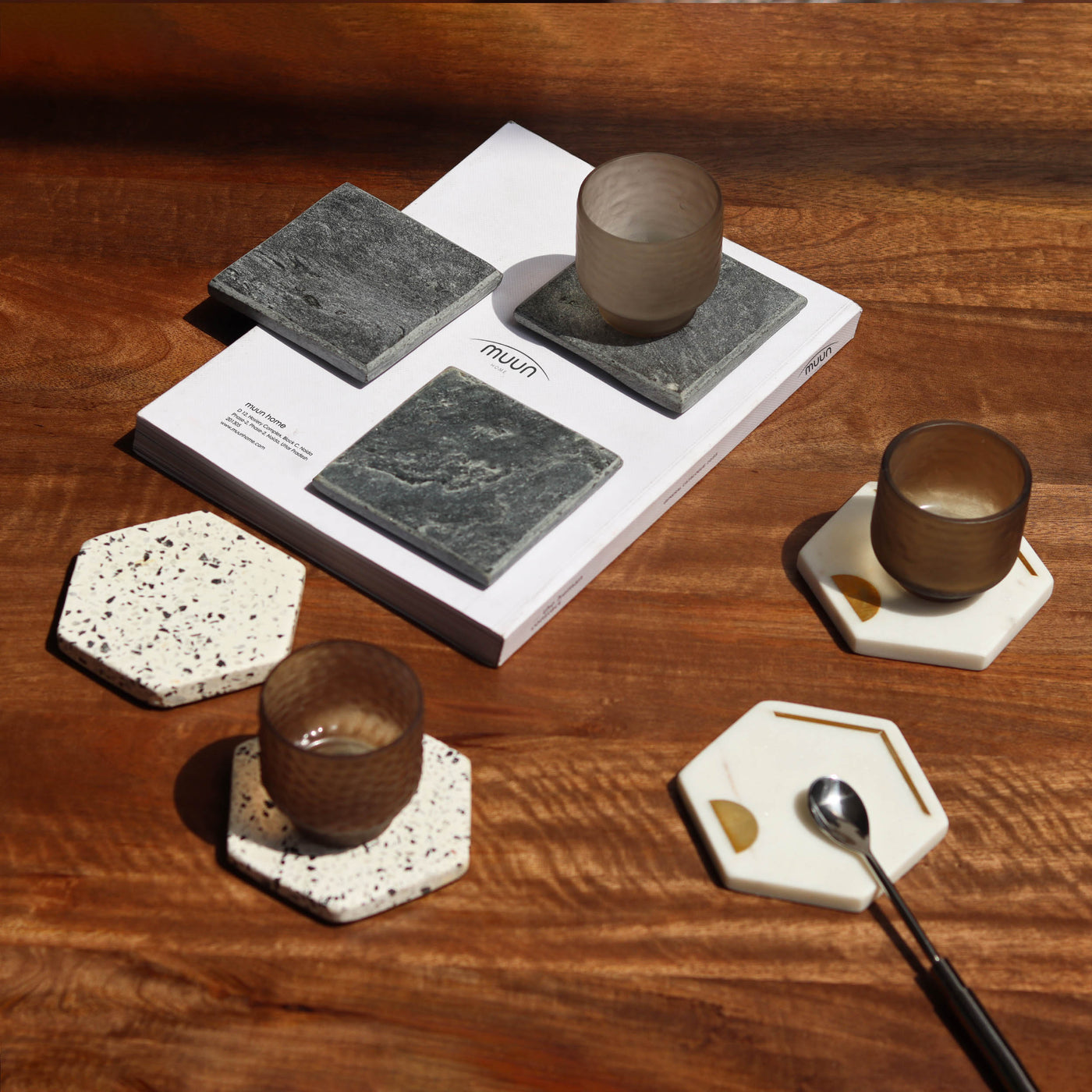 Slate Coasters Set of 4