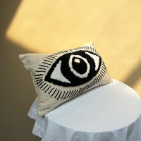 Evil Eye Lumbar Cushion Cover
